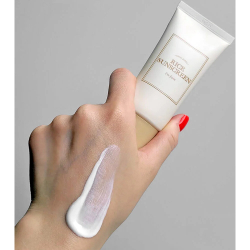 I'm from - *Yeoju, Korea* - Protector solar facial Rice Sunscreen SPF50 PA++++
