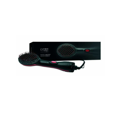 ID Italian Design - Cepillo secador y alisador Protect Hair Ionic