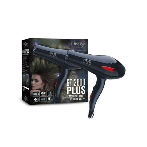 ID Italian Design - Secador de pelo GTI2600 Plus Gran Motor Ac