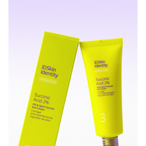 ID Skin Identity - *Acne Solution* - Crema facial anti-imperfecciones con ácido succínico 1%