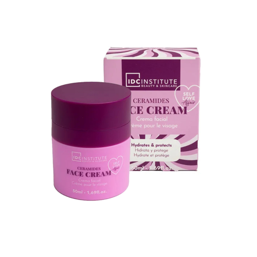 IDC Institute - Crema facial hidratante Ceramides