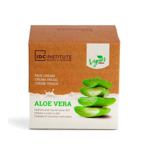 IDC Institute - Crema facial hidratante Vegan Formula - Aloe vera