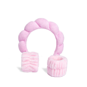 IDC Institute - Diadema para sujetar el cabello + muñequera