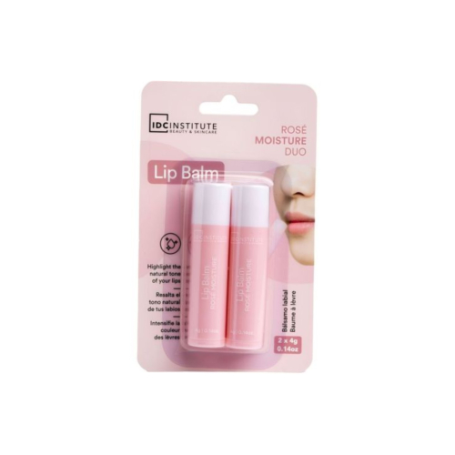 IDC Institute - Dúo bálsamo labial - Moisture Rosé