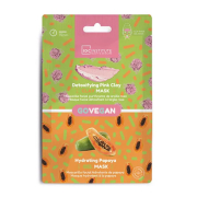 IDC Institute - *GoVegan* - Mascarilla facial 2 en 1 - purificante e hidratante