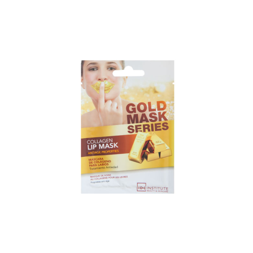 IDC Institute - Mascarilla de colágeno para labios Gold Mask Series