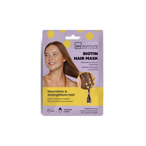 IDC Institute - Mascarilla capilar nutritiva y fortalecedora - Biotina