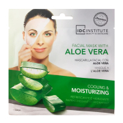 IDC Institute - Mascarilla con Aloe Vera - Refrescante e Hidratante