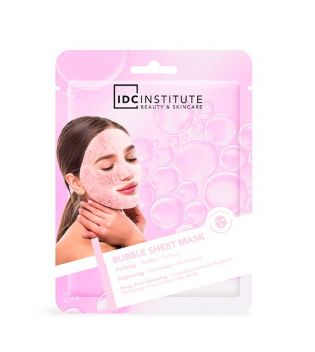 IDC Institute - Mascarilla facial de burbujas - Pink