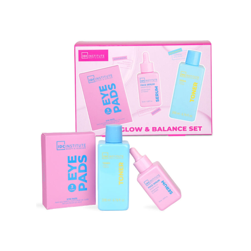 IDC Institute - Set de cuidado facial Glow & Balance Set