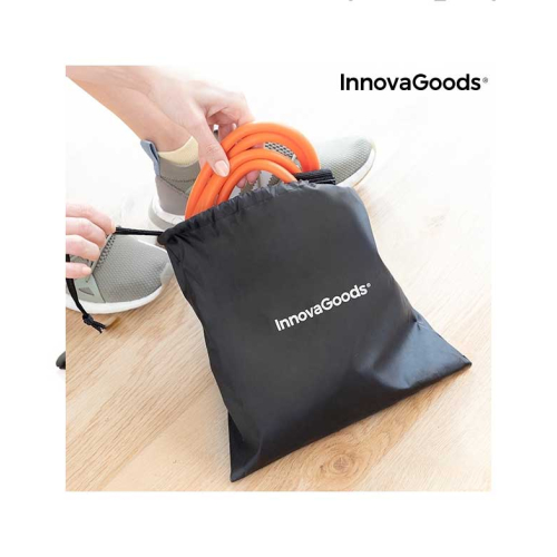 InnovaGoods - Cinturón con bandas de resistencia para glúteos Bootrainer