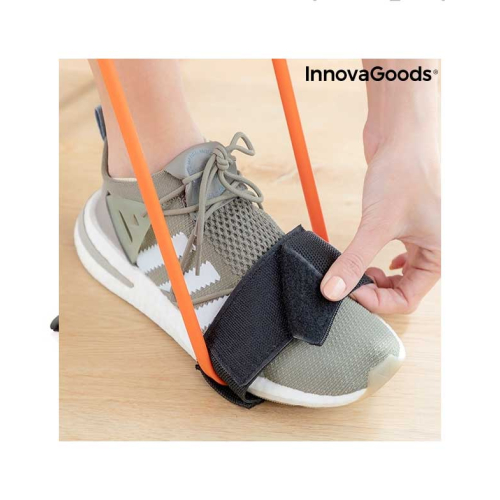 InnovaGoods - Cinturón con bandas de resistencia para glúteos Bootrainer