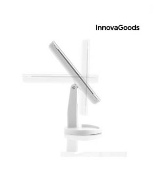 InnovaGoods - Espejo LED de aumento 4 en 1