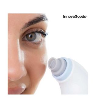 InnovaGoods - Hidrolimpiador facial eléctrico recargable Hyser
