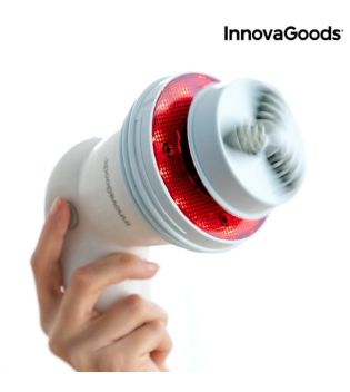 InnovaGoods - Masajeador anticelulítico vibratorio con infrarrojos 5 en 1 Cellyred