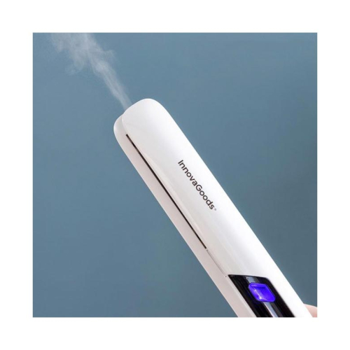 InnovaGoods - Plancha de cabello cerámica con vapor Stemio