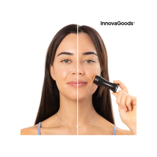 InnovaGoods - Rodillo facial volcánico matificante Ovoller
