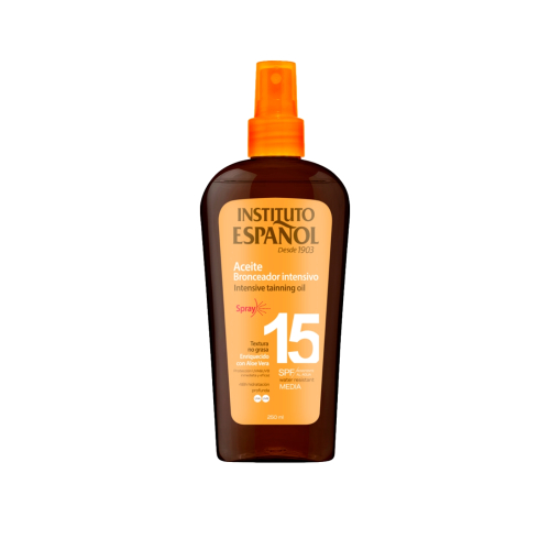 Instituto Español - Aceite protector solar corporal SPF15