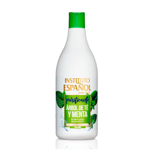 Instituto Español - Champú purificante 750ml - Árbol de té + Menta