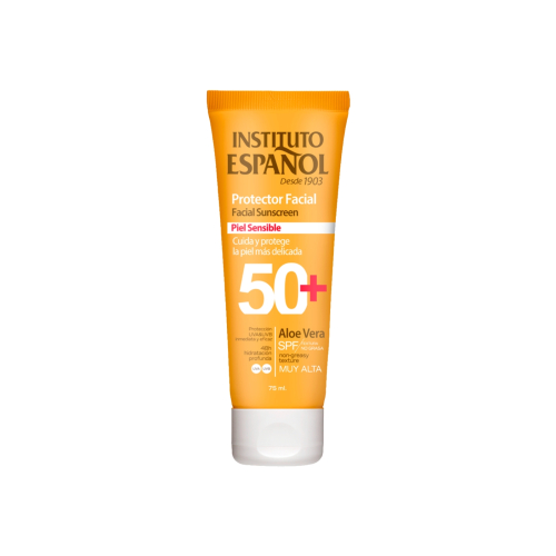 Instituto Español - Protector solar facial SPF50+ - Piel sensible