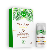 Intt - Gel excitante con efecto de vibración - Coco