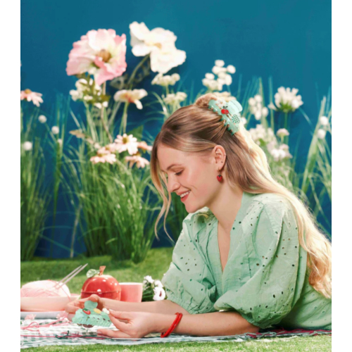 InvisiBobble - Pinza para pelo con charms My claw - Picnic Pop