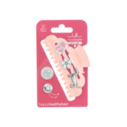 InvisiBobble - Pinza para pelo con charms My claw - Hug me, baby