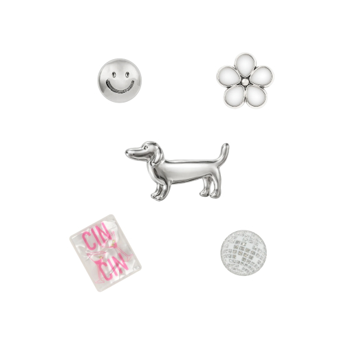 InvisiBobble - Pinza para pelo con charms My claw - Hug me, baby
