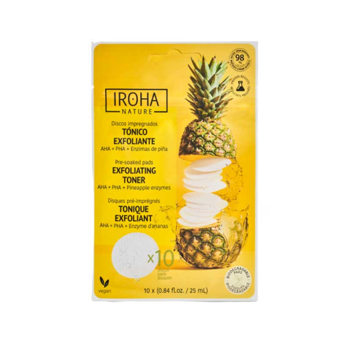 Iroha Nature - Discos tonificantes - Exfoliantes e iluminadores