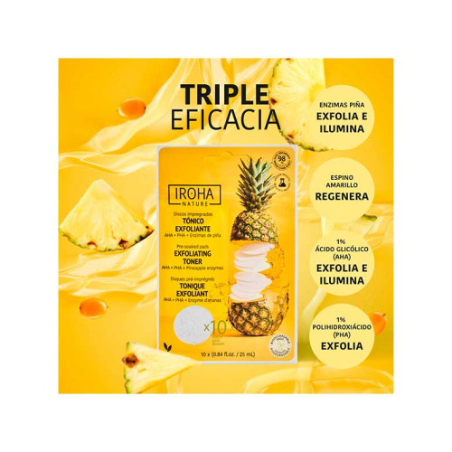 Iroha Nature - Discos tonificantes - Exfoliantes e iluminadores