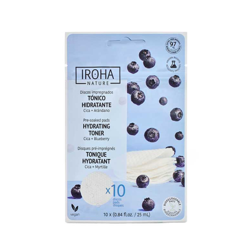 Iroha Nature - Discos tonificantes - Hidratantes y reconfortantes