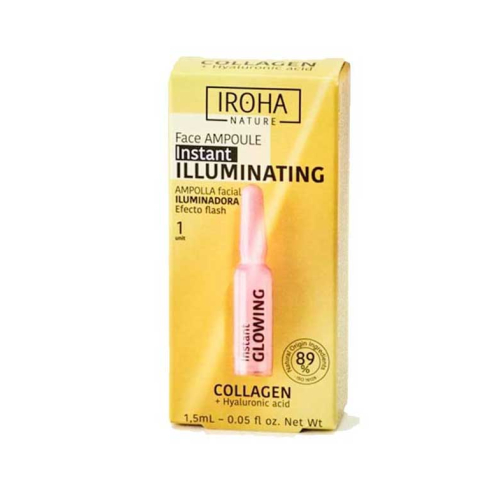 Iroha Nature - Ampolla flash Iluminadora con colágeno y ácido hialurónico