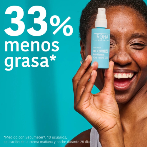Iroha Nature - *Acne Prone Skin* - Crema facial Oil Control - Pieles acnéicas