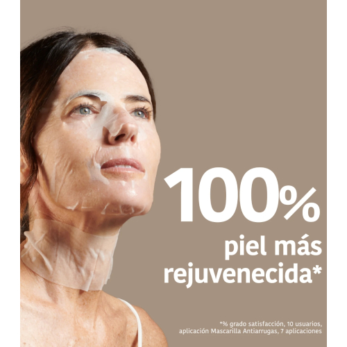 Iroha Nature - Mascarilla Antiarrugas y Antiedad para Cara y Cuello - Colágeno + Ácido Hialurónico