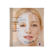 Iroha Nature - Mascarilla facial con colágeno antiedad Glass Skin