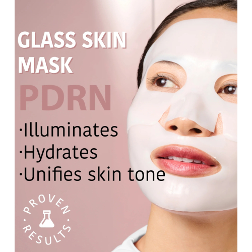 Iroha Nature - Mascarilla facial con PDRN Glow Glass Skin