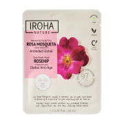 Iroha Nature - Mascarilla facial Tisú Antiedad Global - Rosa Mosqueta