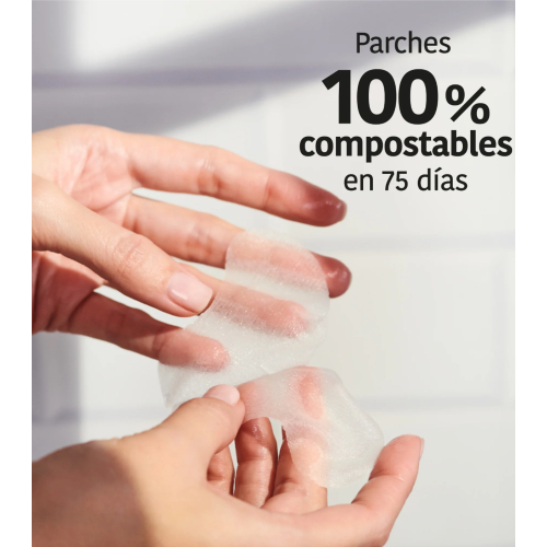 Iroha Nature - Parches anti-fatiga e iluminadores - Vitamina c, pepino y ácido hialurónico