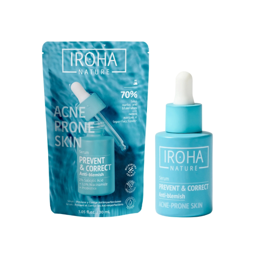 Iroha Nature - *Acne Prone Skin* - Sérum facial Prevent & Correct - Pieles acnéicas