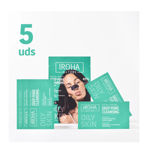 Iroha Nature - Tiras Detox Anti Puntos Negros - Carbón