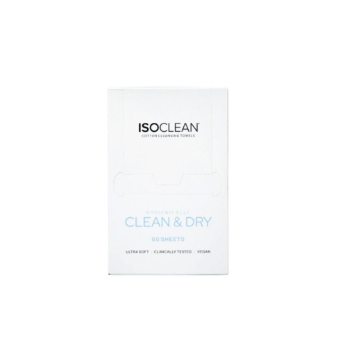 ISOCLEAN - Toallitas de algodón desechables - 60 uds
