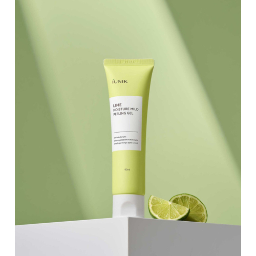 iUNIK - Peeling facial suave en gel Lime Moisture