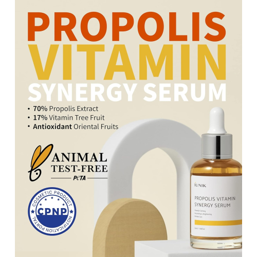iUNIK - Sérum facial Propolis Vitamin Synergy - Piel seca
