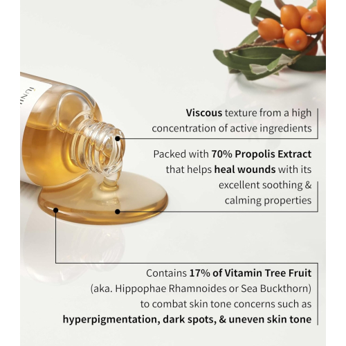 iUNIK - Sérum facial Propolis Vitamin Synergy - Piel seca