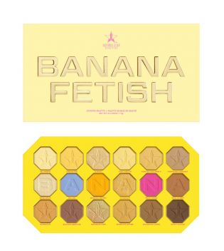 Jeffree Star Cosmetics - *Banana Fetish* - Paleta de sombras de ojos Artistry Banana Fetish