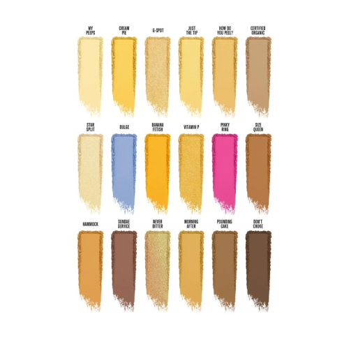 Jeffree Star Cosmetics - *Banana Fetish* - Paleta de sombras de ojos Artistry Banana Fetish