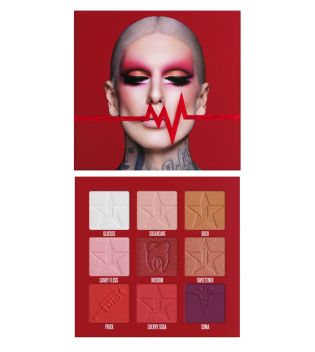 Jeffree Star Cosmetics - *Blood Sugar Anniversary Collection* - Paleta de Sombras de Ojos - Blood Sugar Mini