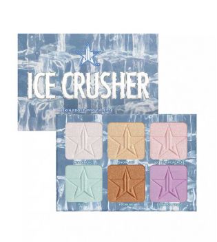 Jeffree Star Cosmetics - Paleta de iluminadores y sombras Skin Frost Pro - Ice Crusher