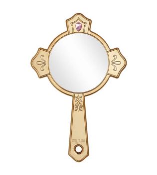 Jeffree Star Cosmetics - *Pink Religion* - Espejo de mano - Gold Chrome Cross