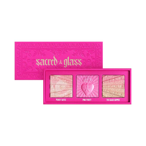 Jeffree Star Cosmetics - *Pink Religion* - Trio de iluminadores Sacred Glass